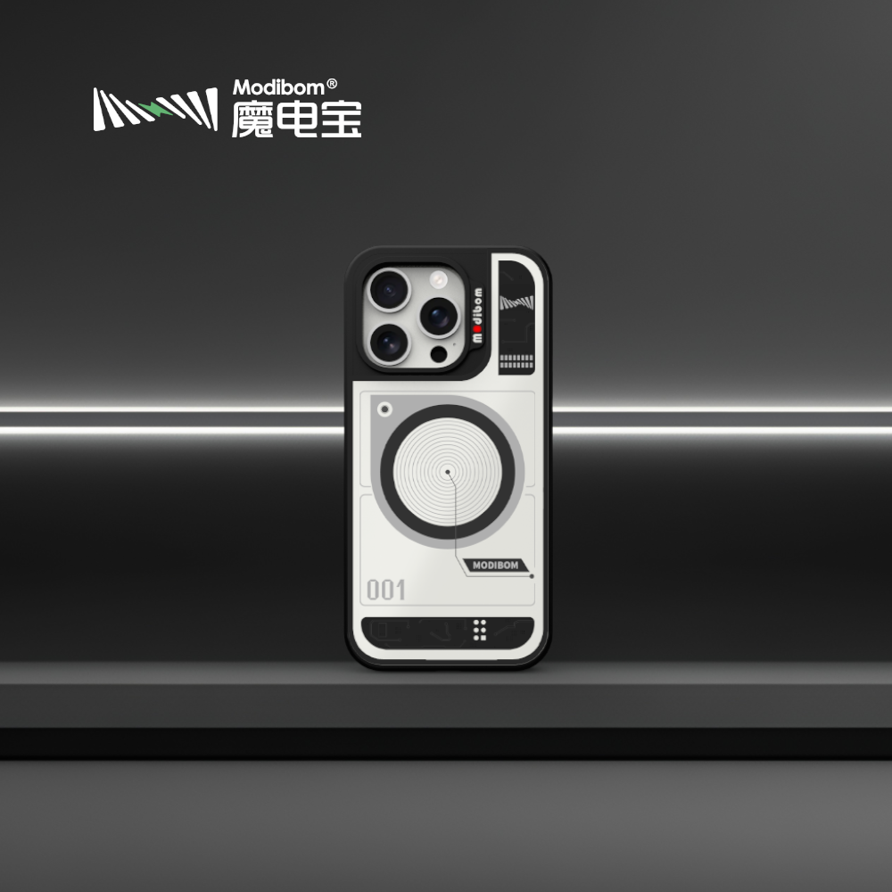 1 Modibom Companion Power Bank for Phones, Mecha Punk Series MOD2 - Image 1